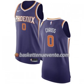 Maillot Basket Phoenix Suns Marquese Chriss 0 Nike 2017-18 Pourpre Swingman - Homme